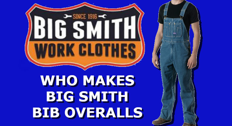 big smith striped overalls