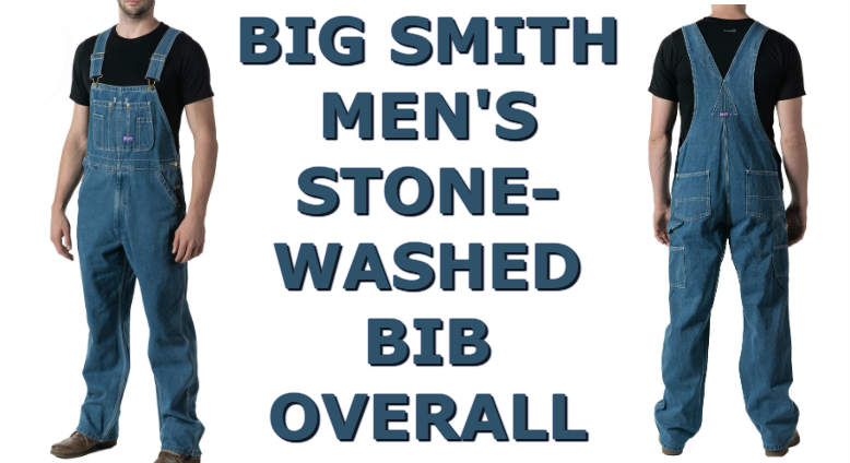 stonewashed overalls